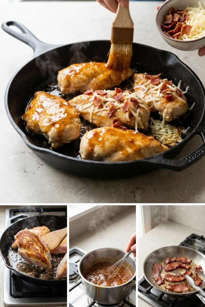 Cracker Barrel Maple Bacon Chicken Breast Recipe
