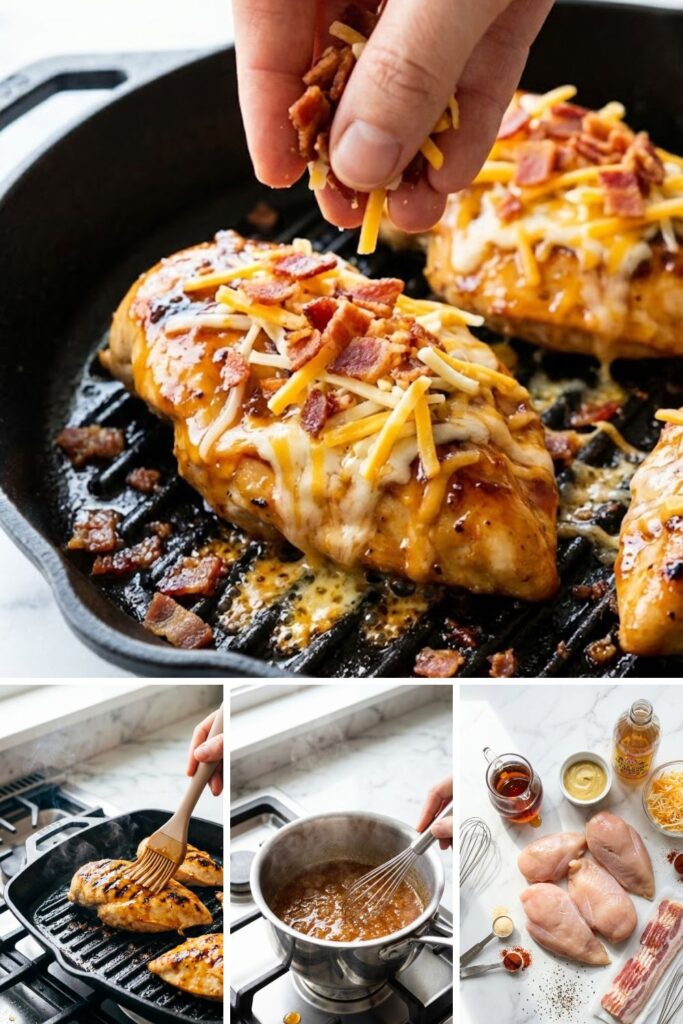 Cracker Barrel Maple Bacon Grilled Chicken Recipe
