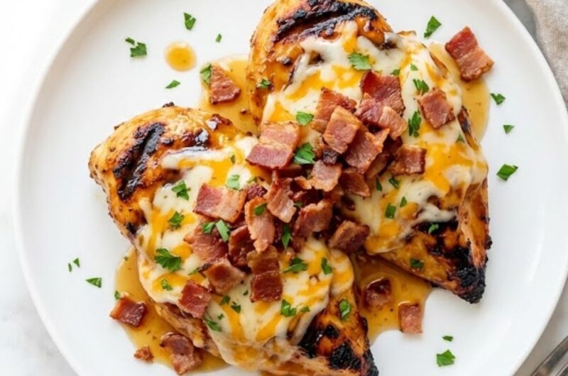 Cracker Barrel Maple Bacon Grilled Chicken Recipe