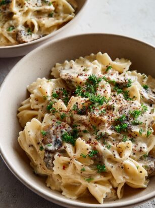 Creamy Mushroom Pasta Recipe