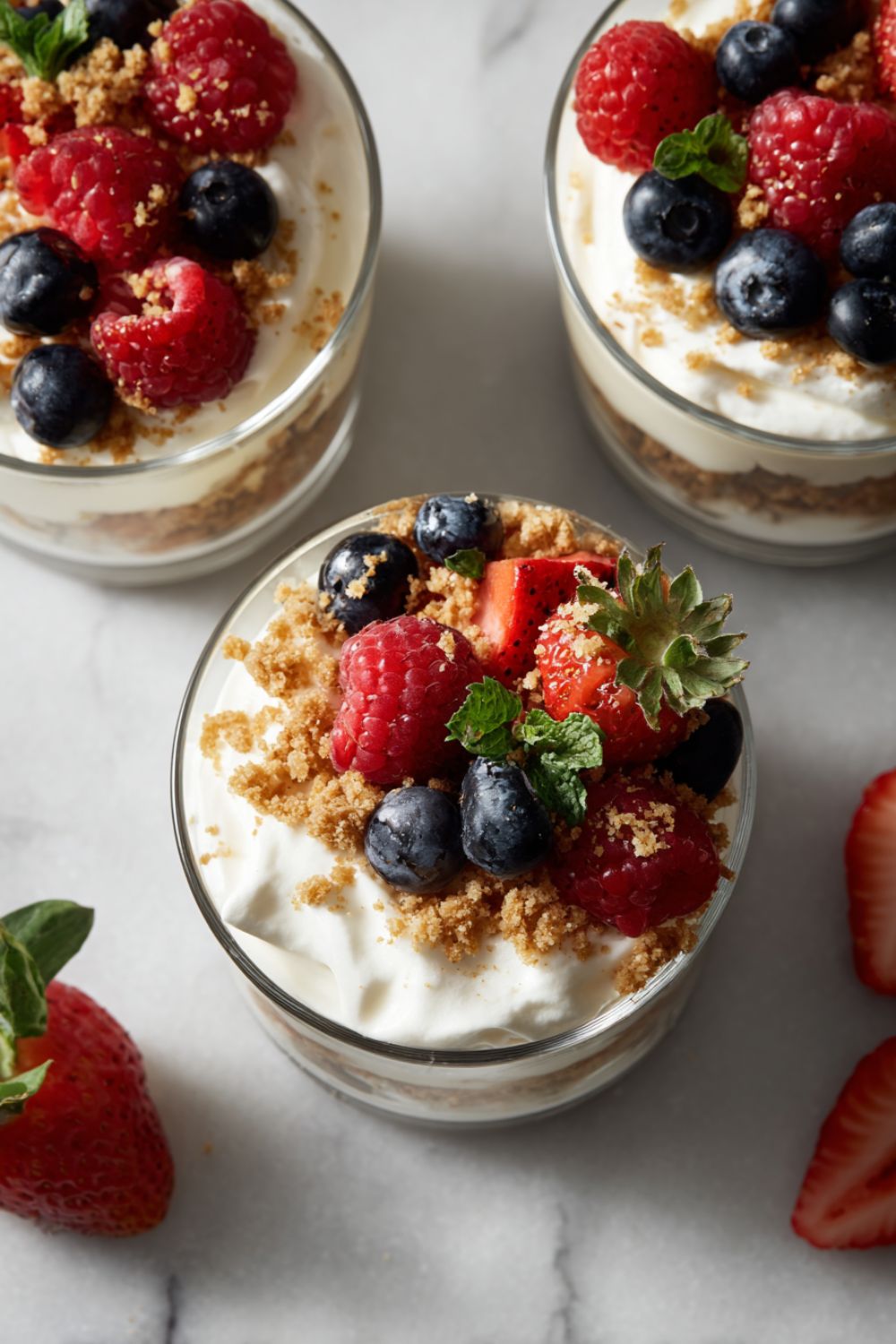 Easy No-Bake Cheesecake Parfaits Recipe
