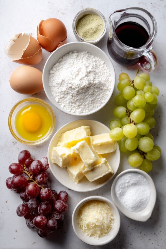 Grape and Ricotta Galette with Fennel Crust Recipe