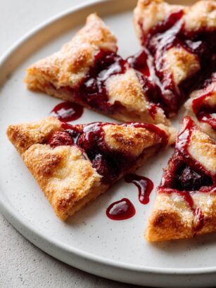 Grape and Ricotta Galette with Fennel Crust Recipe