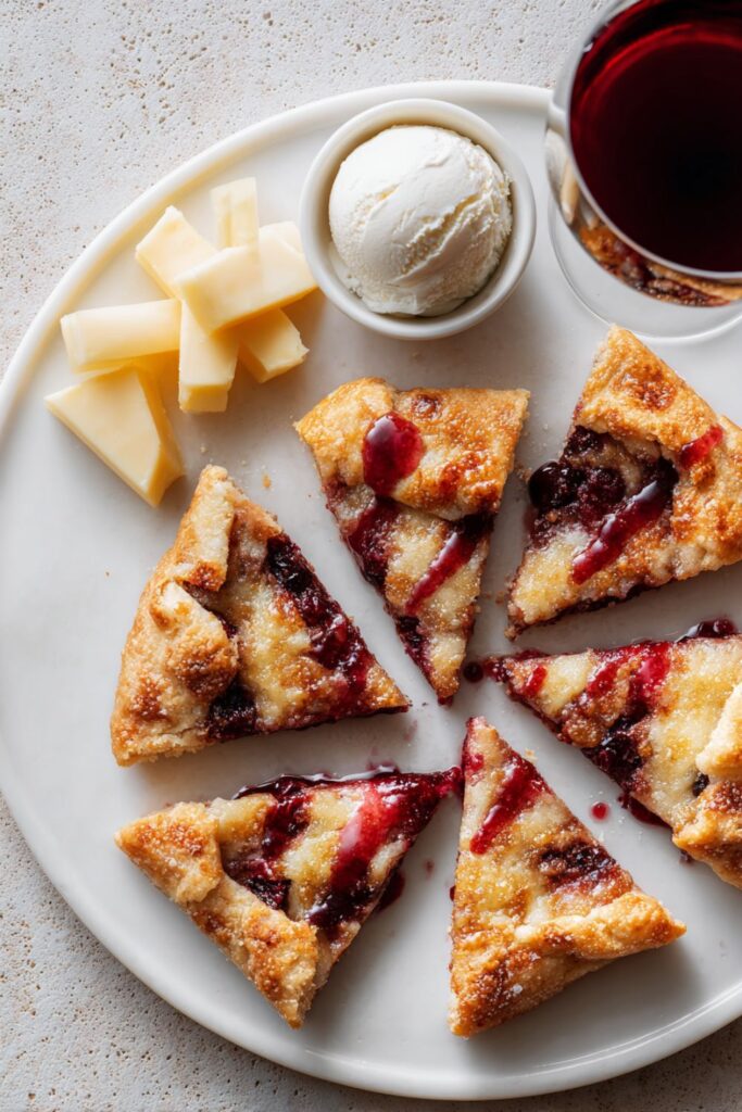 Grape and Ricotta Galette with Fennel Crust Recipe