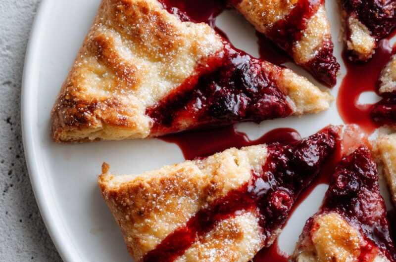 Grape and Ricotta Galette with Fennel Crust Recipe