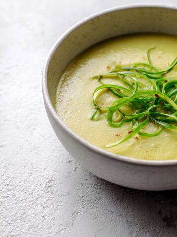 Healthified Broccoli Cheddar Soup Recipe