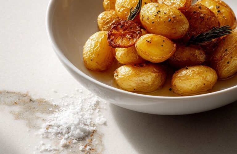 Healthy Roast Fingerlings with Lemon Recipe