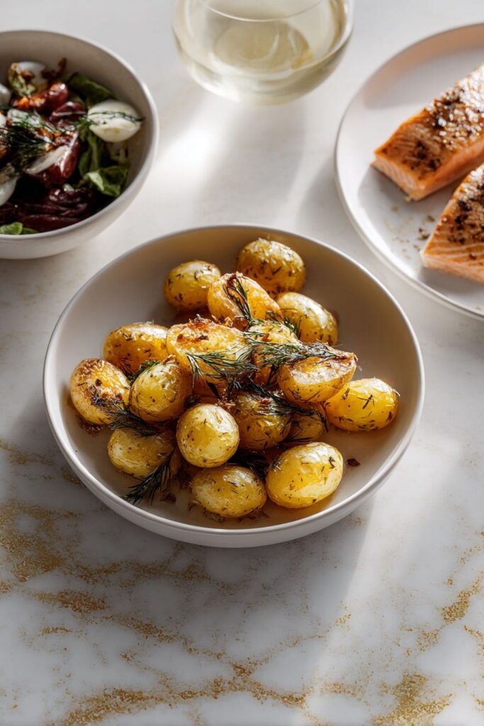 Healthy Roast Fingerlings with Lemon Recipe