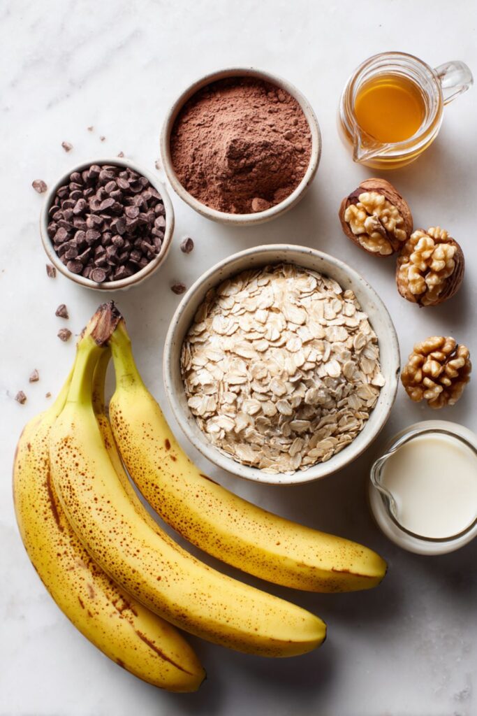 "Hot Chocolate" Banana-Nut Oatmeal Recipe