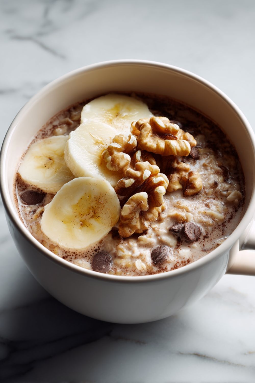 u0022Hot Chocolateu0022 Banana-Nut Oatmeal Recipe