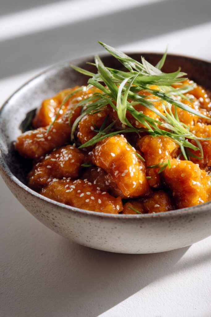 Mandarin Orange Chicken Bowls