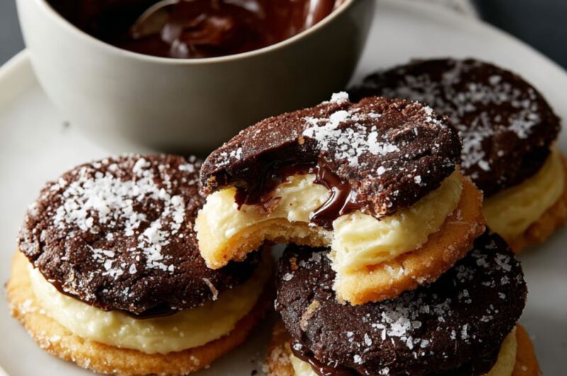 Chocolate Orange Sandwich Cookies Recipe