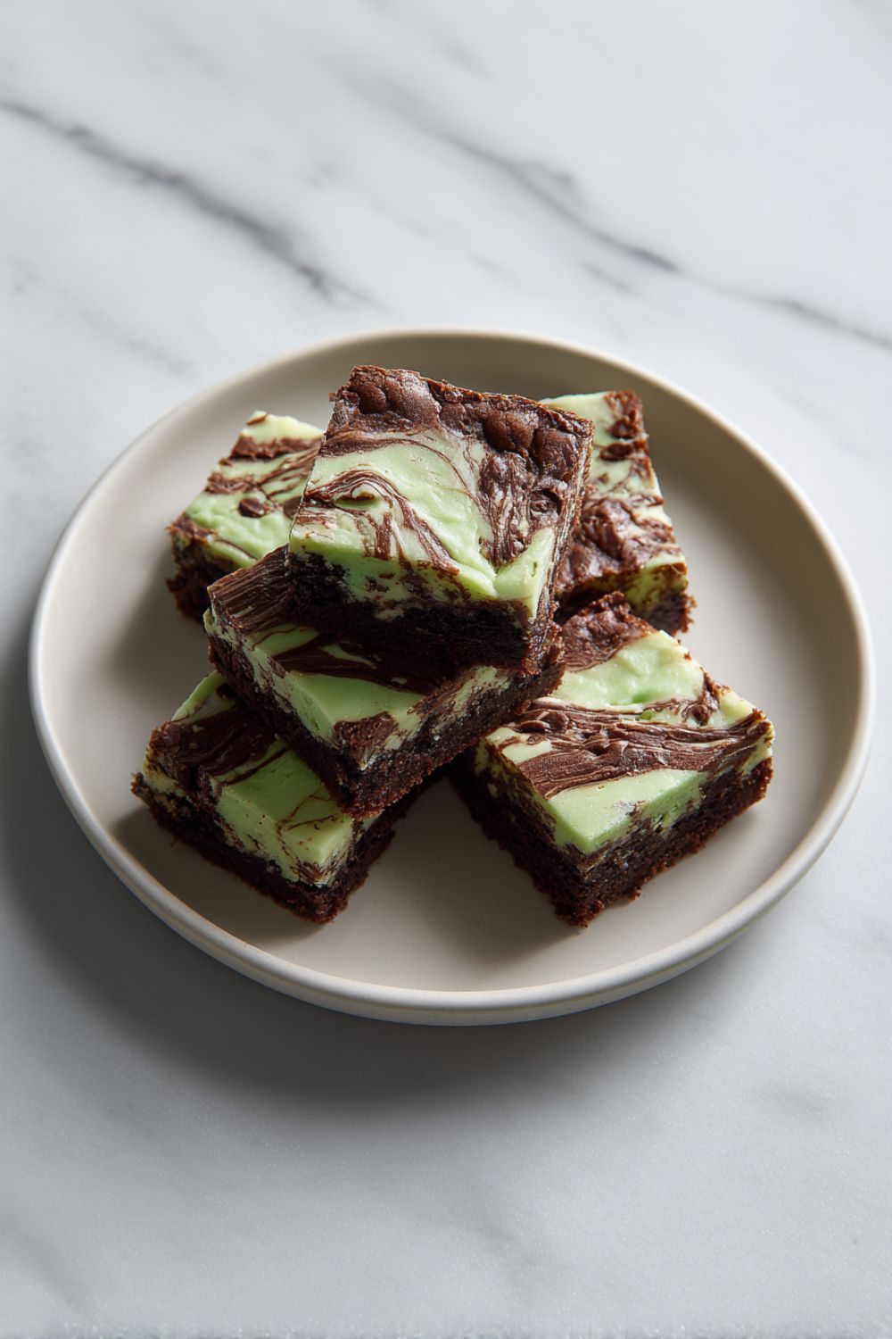 Mint Chocolate Chip Cheesecake Brownies Recipe
