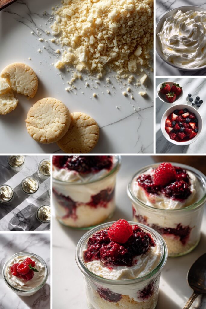 Mixed Berry Icebox Shortcakes Recipe