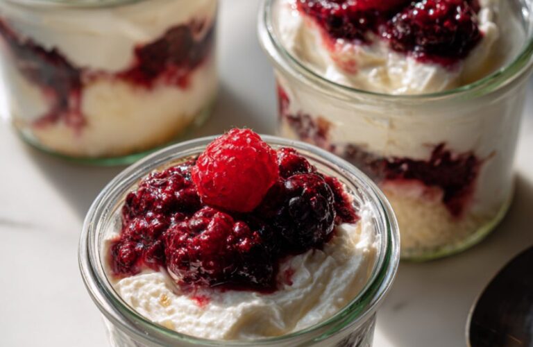 Mixed Berry Icebox Shortcakes Recipe