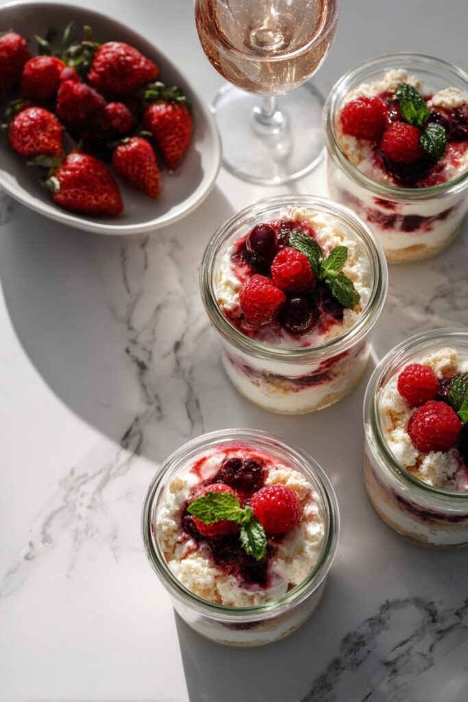 Mixed Berry Icebox Shortcakes Recipe