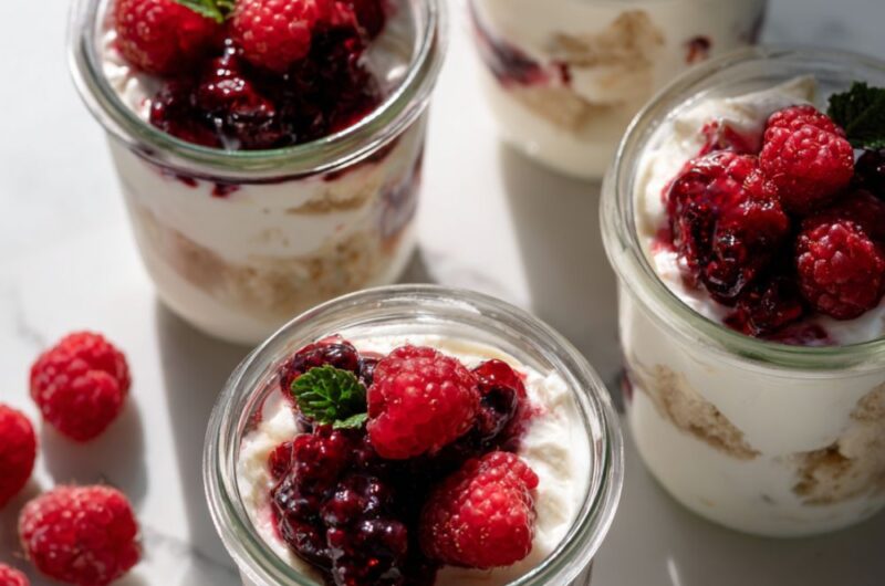 Mixed Berry Icebox Shortcakes Recipe