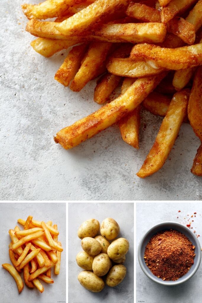 "Old Bay" Grilled Steak Fries Recipe