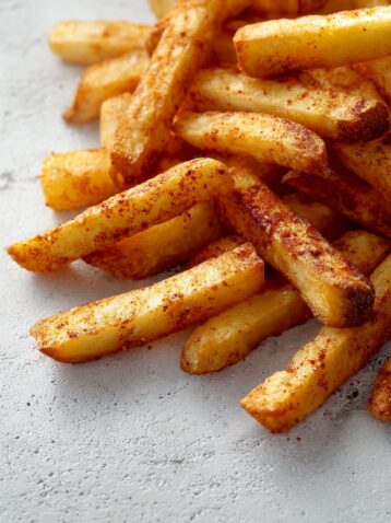 "Old Bay" Grilled Steak Fries Recipe