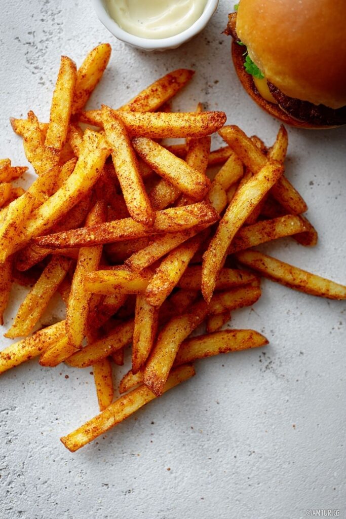 "Old Bay" Grilled Steak Fries Recipe