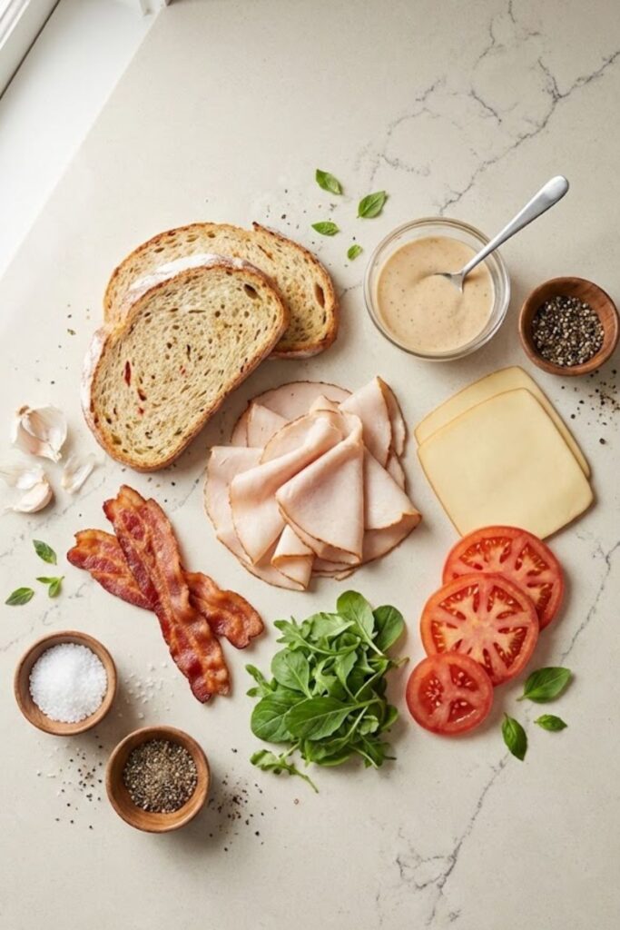 Panera Bread Bacon Turkey Bravo Sandwich Recipe