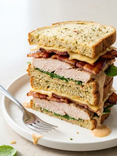 Panera Bread Bacon Turkey Bravo Sandwich Recipe