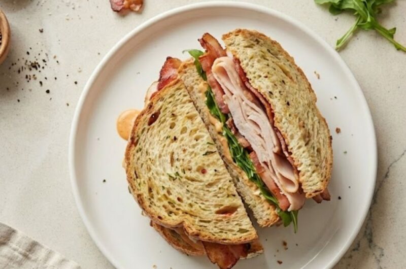 Panera Bread Bacon Turkey Bravo Sandwich Recipe