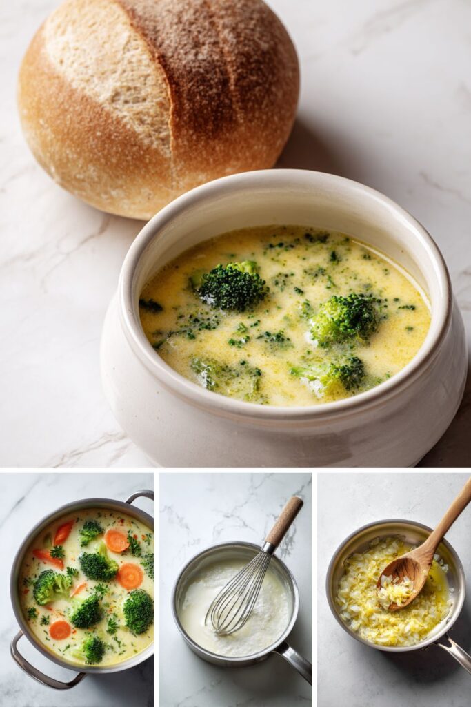 Panera Bread Broccoli Cheese Soup Recipe