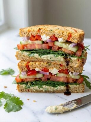 Panera Bread Mediterranean Veggie Sandwich Recipe