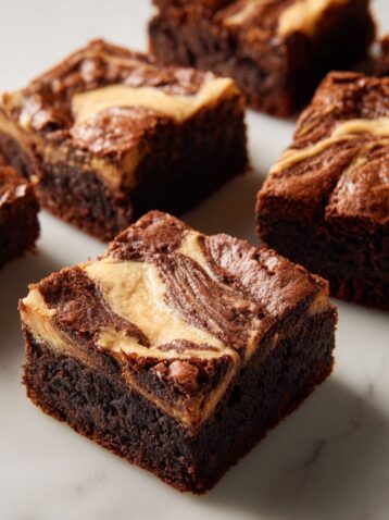 Peanut Swirl Brownies Recipe