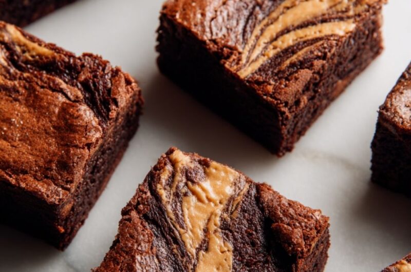 Peanut Swirl Brownies Recipe