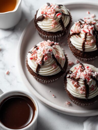 Peppermint Mocha Cupcakes Recipe