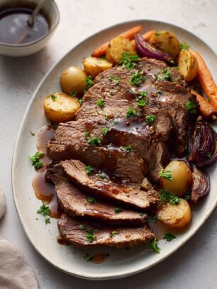 Pot Roast with Roasted Vegetables Recipe