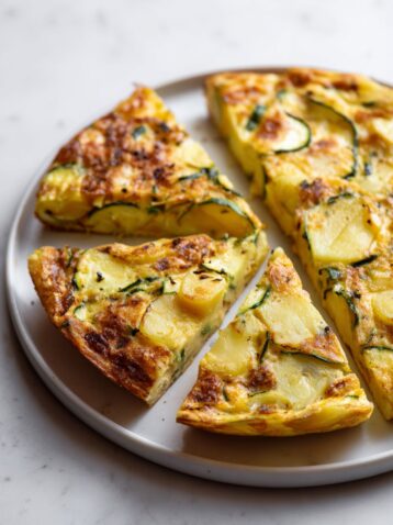 Potato and Zucchini Frittata Recipe