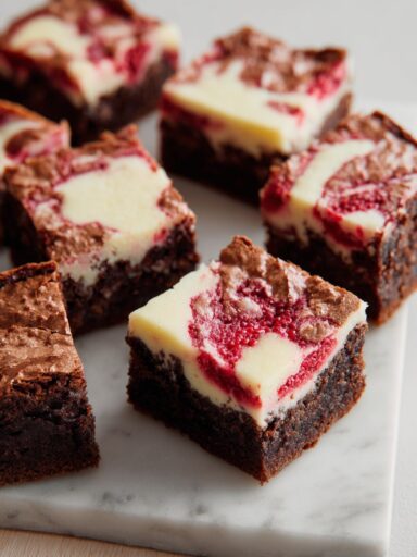 Raspberry Cheesecake Brownies Recipe