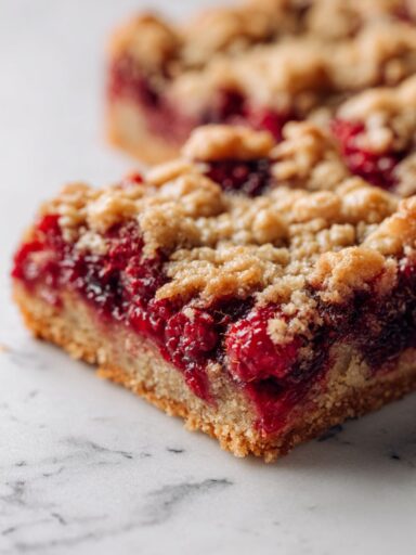 Raspberry Crumble Bars Recipe