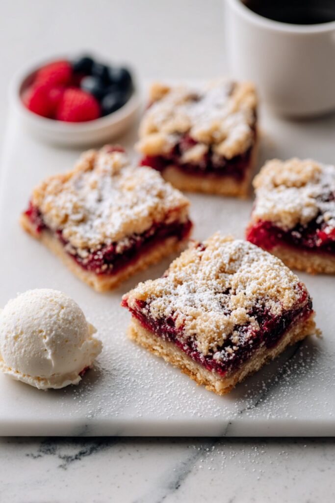 Raspberry Crumble Bars Recipe