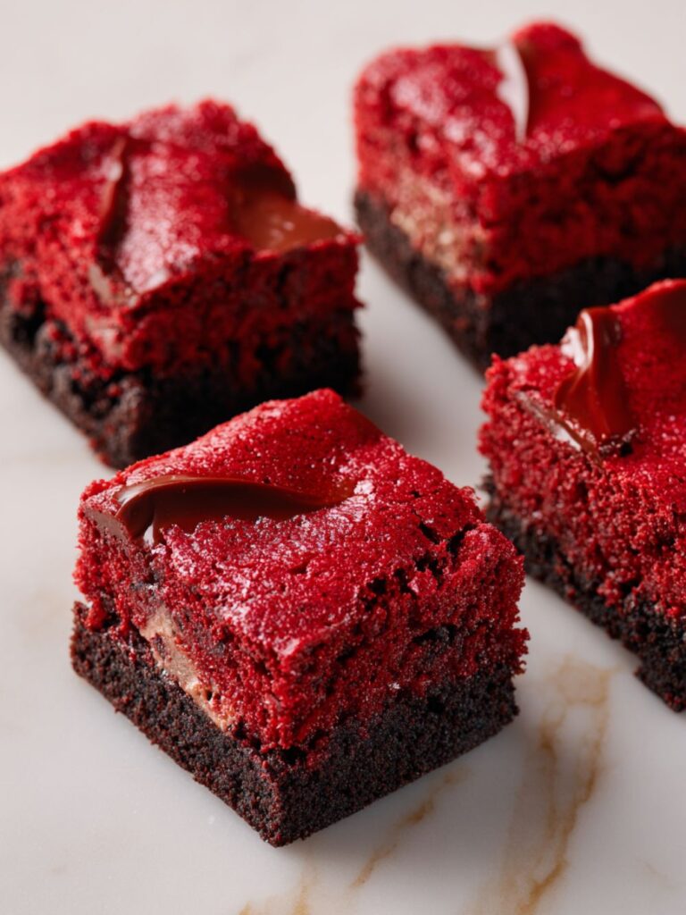 Red Velvet Oreo Brownies Recipe