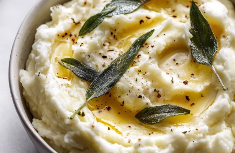 Sage-Butter Mashed Potatoes Recipe