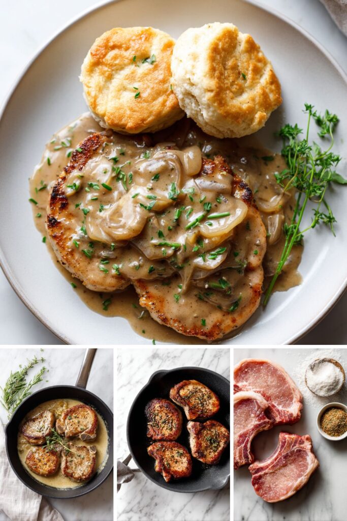 Smothered Pork Chops Recipe