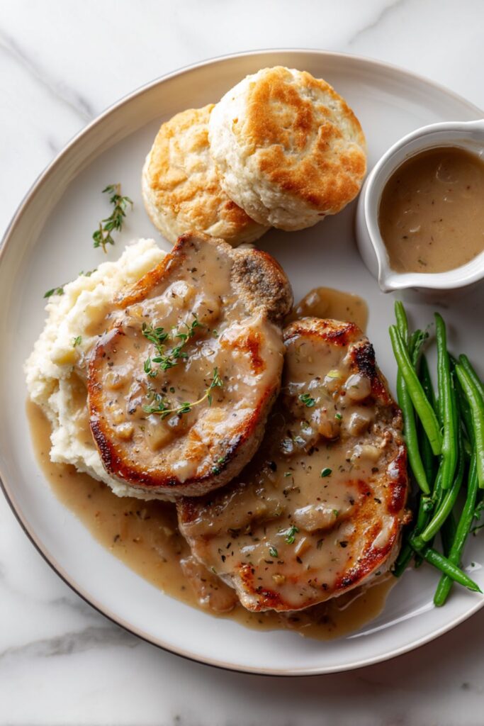 Smothered Pork Chops Recipe