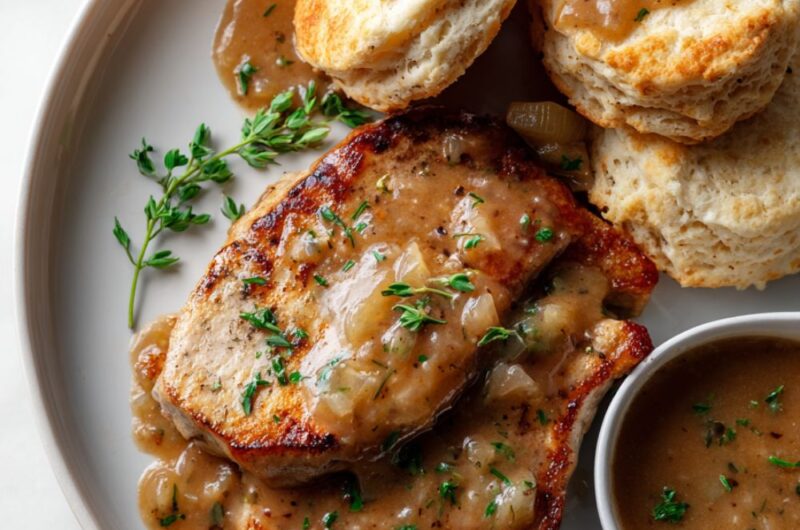 Smothered Pork Chops Recipe