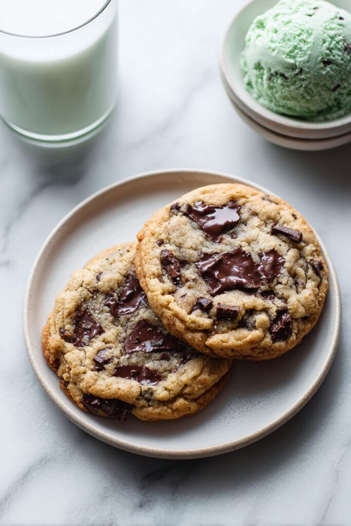 Soft Andes Mint Chocolate Chunk Cookies Recipe