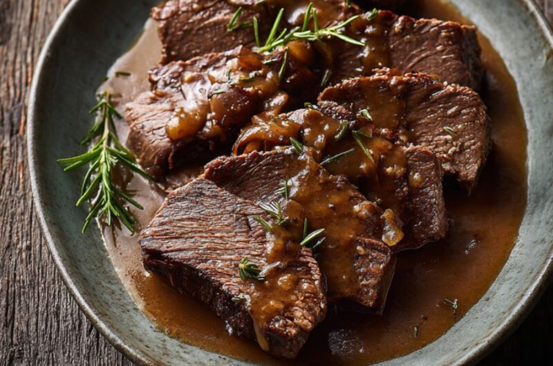 Stracotto (Pot Roast) with Porcini Mushrooms Recipe