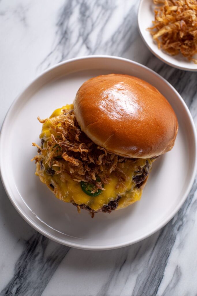 The "Pub Cheese" Burger