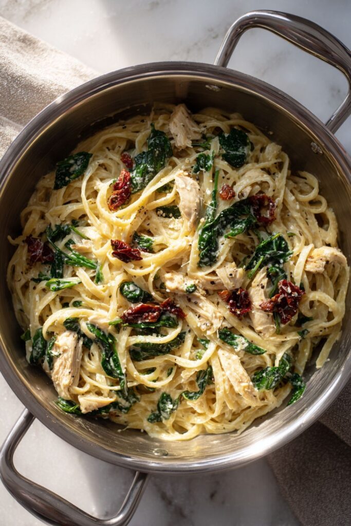 Tuscan Chicken Pasta