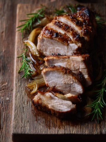 Tuscan Roast Pork With Fennel Recipe