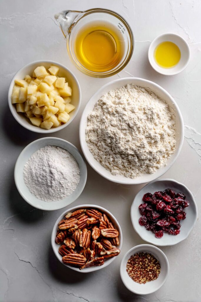 Vegan Pear, Cranberry and Pecan Muffins Recipe