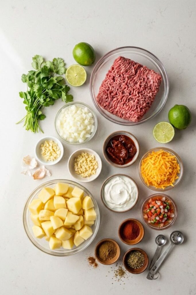 Chipotle Beef Potato Bowl Recipe