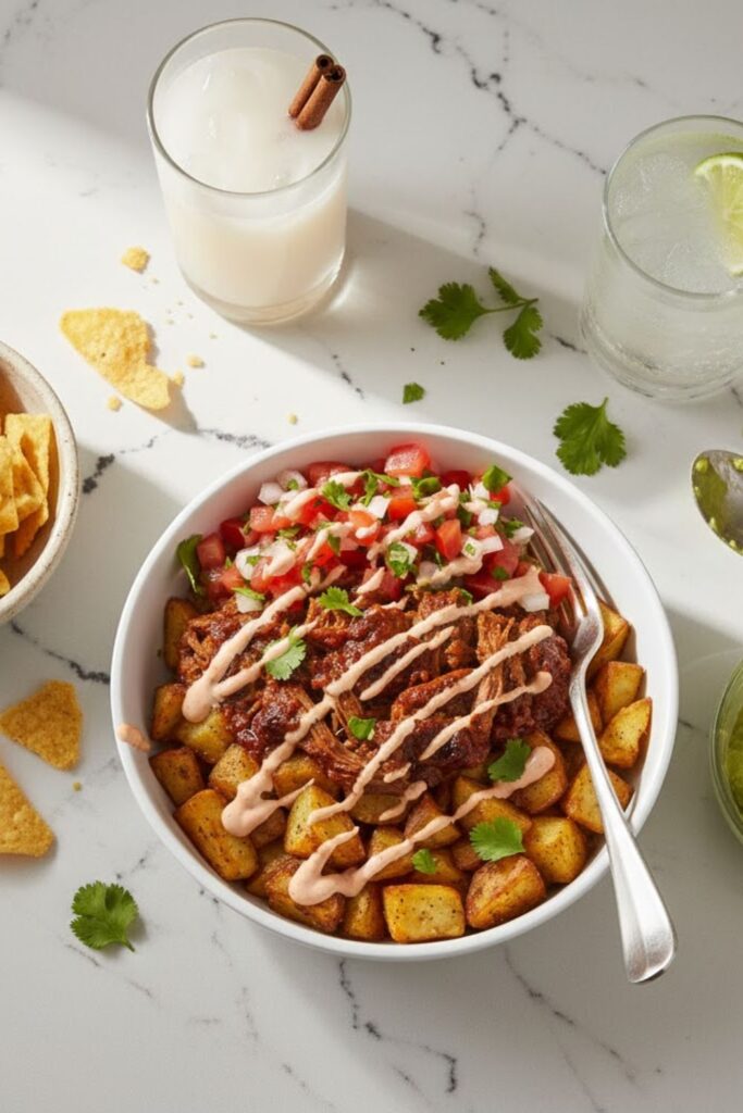 Chipotle Beef Potato Bowl Recipe